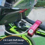 Aumotop Anti-Theft Motorcycle and ATV Lock Combo