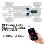 Bluetooth Amplifier Audio System with 2 Speakers