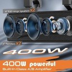 Purevox 17" UTV Sound Bar with Bluetooth & LED