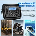 Bluetooth Waterproof Marine Stereo and Speaker Package