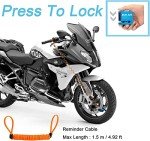 Anti-Theft Waterproof Motorcycle Disc Lock with Keys
