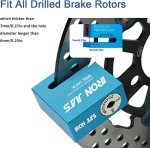 Anti-Theft Waterproof Motorcycle Disc Lock with Keys