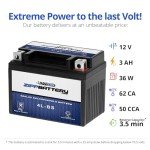 YTX4L-BS Replacement Go-Kart Battery for MANCO POWER SPORTS KARTS ZSR-50 50CC 05 - Rechargeable