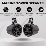 NOAM NUTV5-S V.2 Bluetooth ATV Waterproof Speakers