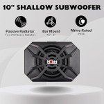 NOAM NUTV5-S V.2 Bluetooth ATV Waterproof Speakers
