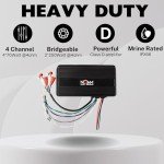 NOAM NUTV5-S V.2 Bluetooth ATV Waterproof Speakers