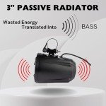 NOAM NUTV5-S V.2 Bluetooth ATV Waterproof Speakers