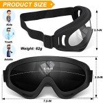 5 Pack ATV Goggles for Men, Women, Kids