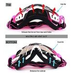 Pink ATV Motocross Goggles - Windproof & Scratch-Resistant