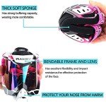 Pink ATV Motocross Goggles - Windproof & Scratch-Resistant