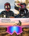 KEMIMOTO Anti-UV Dirt Bike and ATV Goggles