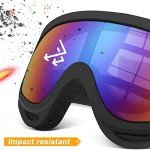 5 Pack ATV Goggles for Men, Women, Kids