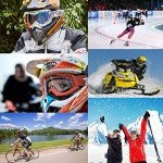 Pink ATV Motocross Goggles - Windproof & Scratch-Resistant