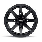 RockTrix 14x7 Matte Black ATV Wheel Rim