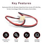 Universal 24" 2 Pin Battery Wiring Harness