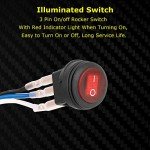 YCHOW-TECH 12V 40A Wiring Harness Kit