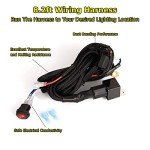 YCHOW-TECH 12V 40A Wiring Harness Kit