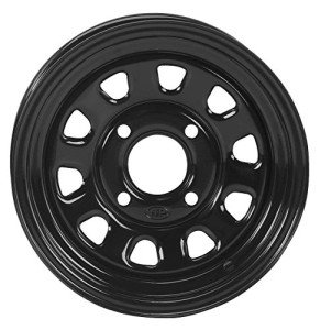 ITP Delta 12x7 Black Steel ATV Wheel