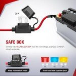 Nilight LED Light Bar Wiring Harness Kit 12V