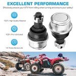 Upper Lower Ball Joints Fit for Honda Rancher 420, Foreman Rubicon 450 500 520, Rincon 650 680 for 51355-HN0-A01 51355-HP5-601 51375-HP5-601 - 4 Pcs