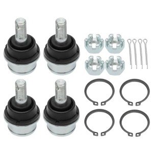 Ball Joint Kit Upper & Lower for Yamaha Rhino 450 660 700 Grizzly 350 400 450 Kodiak 400 450 Big Bear 400 Wolverine 350 450 Bruin 350 OEM# 37S-23549-01-00