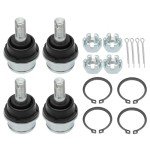 Ball Joint Kit Upper & Lower for Yamaha Rhino 450 660 700 Grizzly 350 400 450 Kodiak 400 450 Big Bear 400 Wolverine 350 450 Bruin 350 OEM# 37S-23549-01-00
