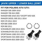 Ball Joint 2 Pcs Upper Or Lower for Polaris RZR 800 570 900 Ranger 800 500 700 Diesel Sportsman 550 850 1000 Scrambler 850 1000