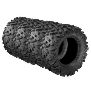 Set of 4 All-Terrain ATV/UTV Tires 25x8-12 & 25x10-12