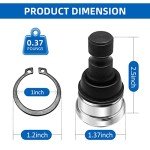 Ball Joint 2 Pcs Upper Or Lower for Polaris RZR 800 570 900 Ranger 800 500 700 Diesel Sportsman 550 850 1000 Scrambler 850 1000