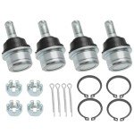 Ball Joint Kit Upper & Lower for Yamaha Rhino 450 660 700 Grizzly 350 400 450 Kodiak 400 450 Big Bear 400 Wolverine 350 450 Bruin 350 OEM# 37S-23549-01-00