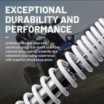 OUMURS Adjustable Front Shock Absorber for Yamaha Banshee