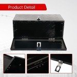 24" Waterproof Aluminum ATV Tool Box with Lock