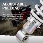 OUMURS Adjustable Front Shock Absorber for Yamaha Banshee