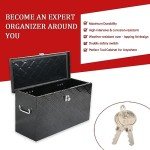 24" Waterproof Aluminum ATV Tool Box with Lock