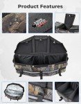 KEMIMOTO 50L ATV Cargo Bag – Camo