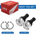 Ball Joint 2 Pcs Upper Or Lower for Polaris RZR 800 570 900 Ranger 800 500 700 Diesel Sportsman 550 850 1000 Scrambler 850 1000