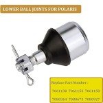 Polaris A-Arm ball joint, Replace #7061130,For polaris Ranger 4x4 400 500 800 Models,Trail boss 330，Sportsman 400 500 600 700，ACE 325 570,Scrambler 500 4x4,Magnum 2x4 4x4 6x6 UTV ATV (White)