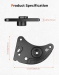 KEMIMOTO ATV Shifter Bracket for Can-Am Models
