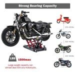 Goplus 1500 Lbs Hydraulic ATV Lift Jack Stand