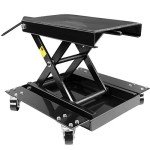 Stark USA Scissor Lift Jack for Motorcycles & Dirt Bikes