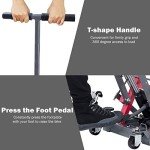 Goplus 1500 Lbs Hydraulic ATV Lift Jack Stand