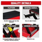 Big Red Portable Steel ATV/UTV Scissor Jack