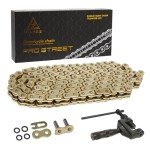 HILAKE 520 Heavy Duty O-Ring Motorcycle Chain 130 Links