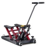 Goplus 1500 Lbs Hydraulic ATV Lift Jack Stand
