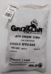 Grizzlar GTU-525 ATV Tire Chains with Tensioners