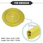 VekAuto U Shape Rubber Edge Trim Seal 32.8ft