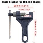 420 Motorcycle Chain with Breaker Tool for ATVs