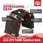 Waterproof 4x4 Saddle Bag for Offroading Gear