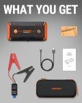 Powrun P-ONE 2000A Portable Jump Starter