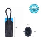 moveland Seat Belt Bypass Harness Override Compatible with Polaris RZR Ranger 570-1000 XP, Compatible with Can Am Maverick Commander Defender Accessories - 1PCS